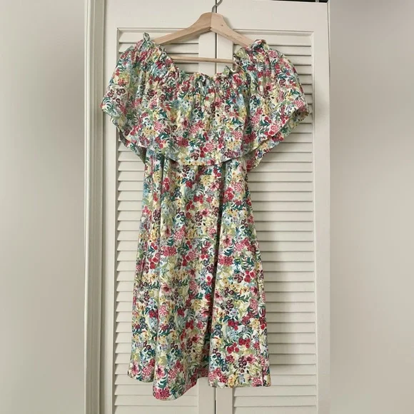 Off shoulders floral sundress - Picture 1 of 4